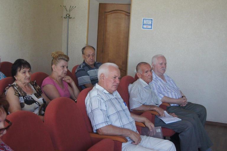 встреча с ветеранским активом